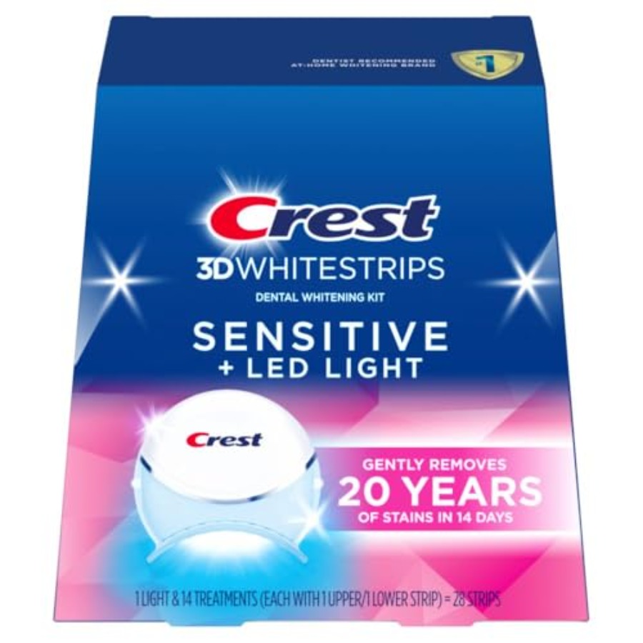 Whitening Strip 3D - Crest 3D Whitestrips Sensitive Gentle +