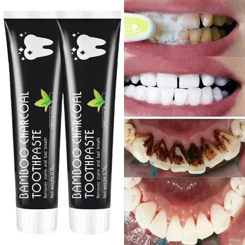 Teeth Whitening Remedies - Whitening Toothpaste Bamboo Charcoal Toothpaste Adsorbs