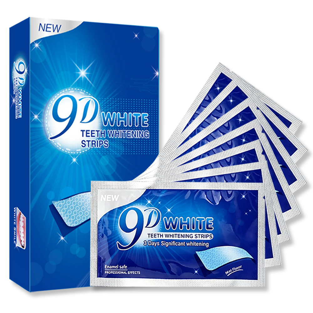 Teeth Whitening In Office - 9D White Teeth Whitening Strip Non-Sensitive