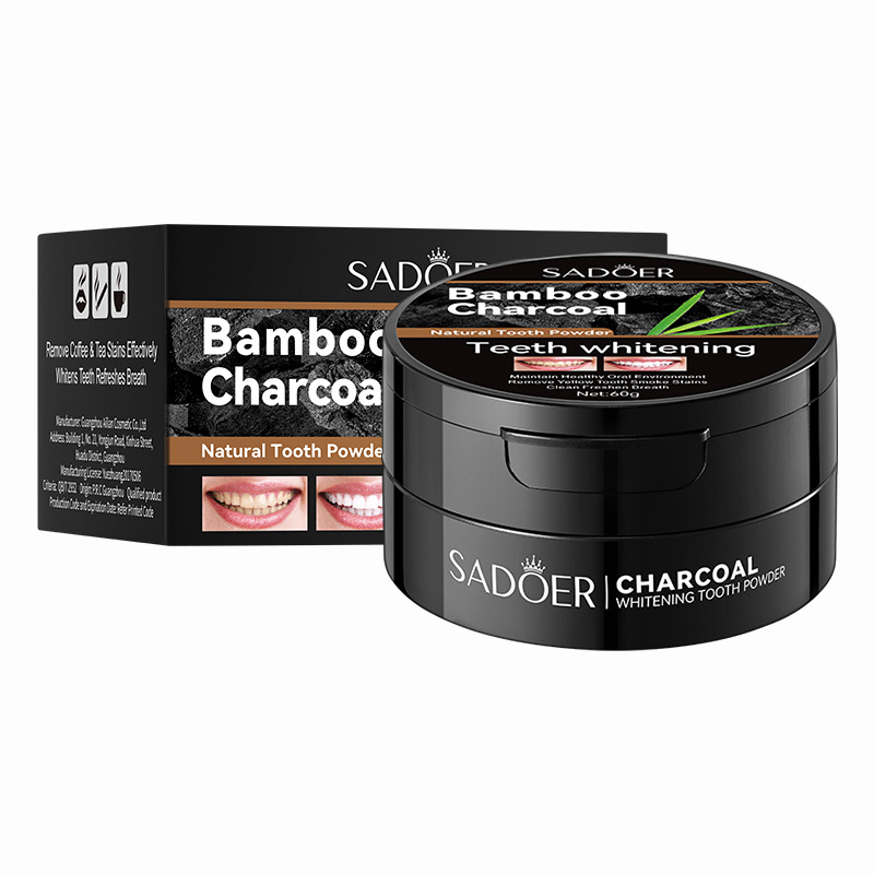 60g Tooth Whitening Powder Act - Teeth Whitening Charcoal Powder reseña y precio