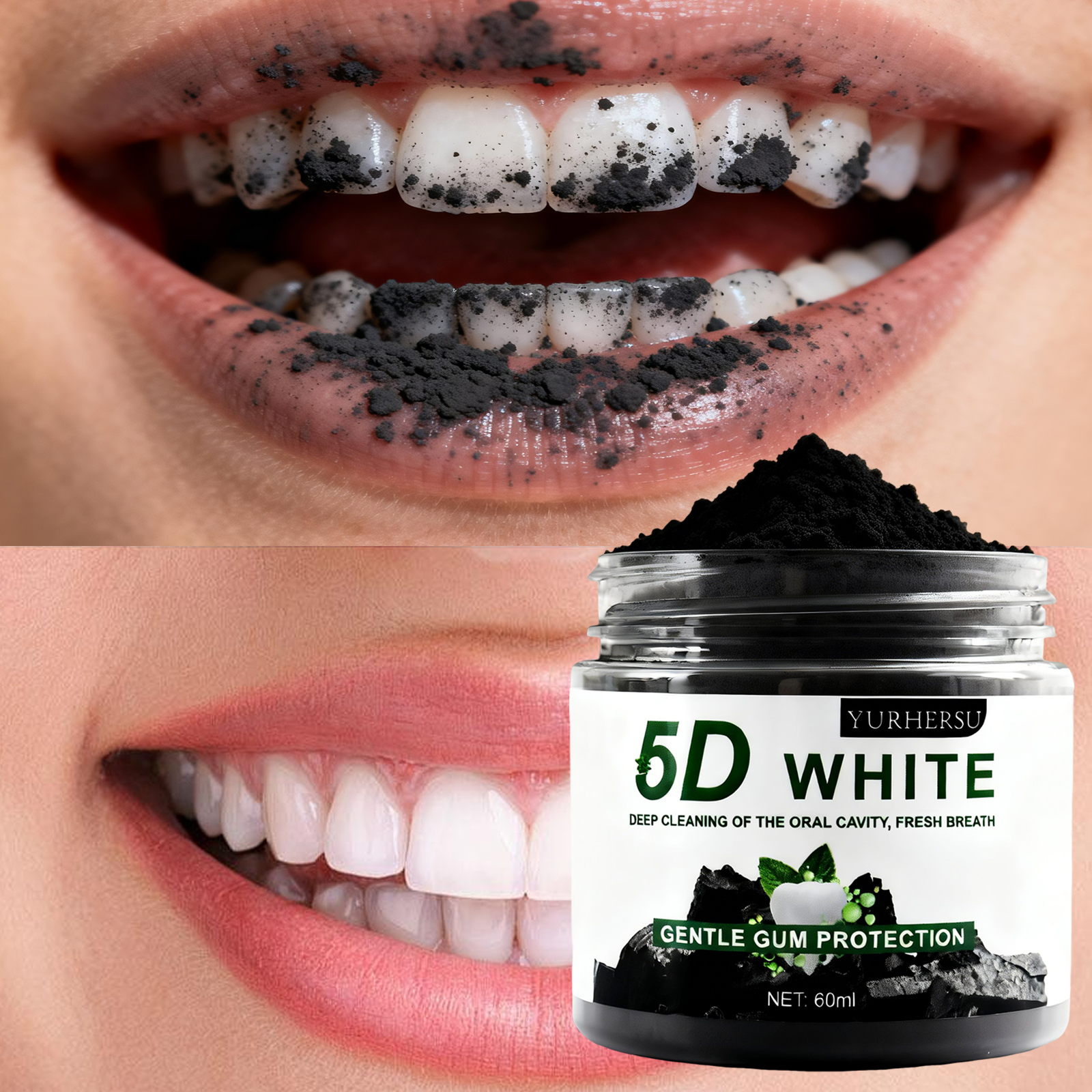 Bamboo Charcoal Teeth Whitenin - Teeth Whitening Charcoal Powder reseña y precio