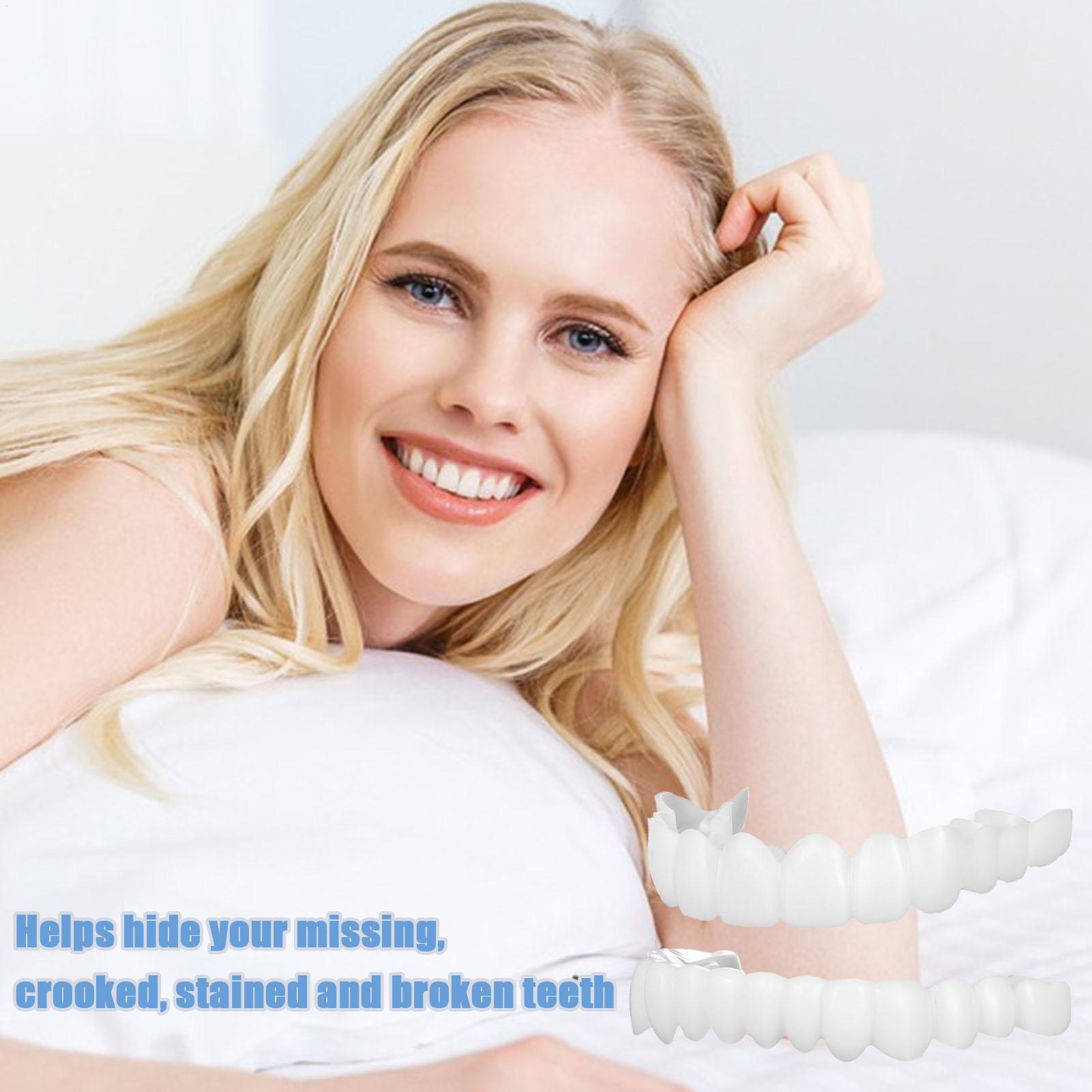 Dental Upper Lower Fake Teeth  - Teeth Whitening In Office reseña y precio
