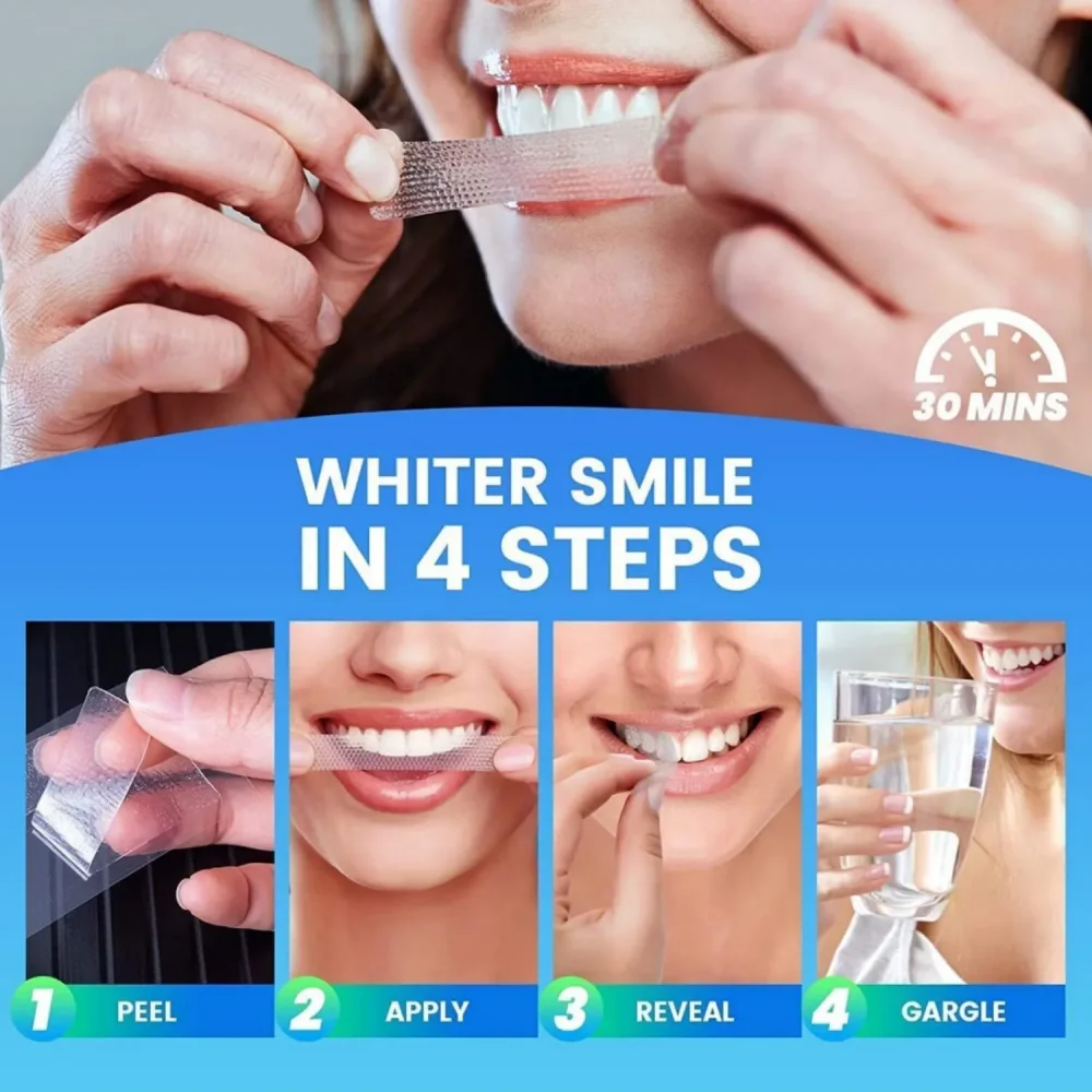 Teeth Whitening Strips White T - Whitening Strip 3D reseña y precio