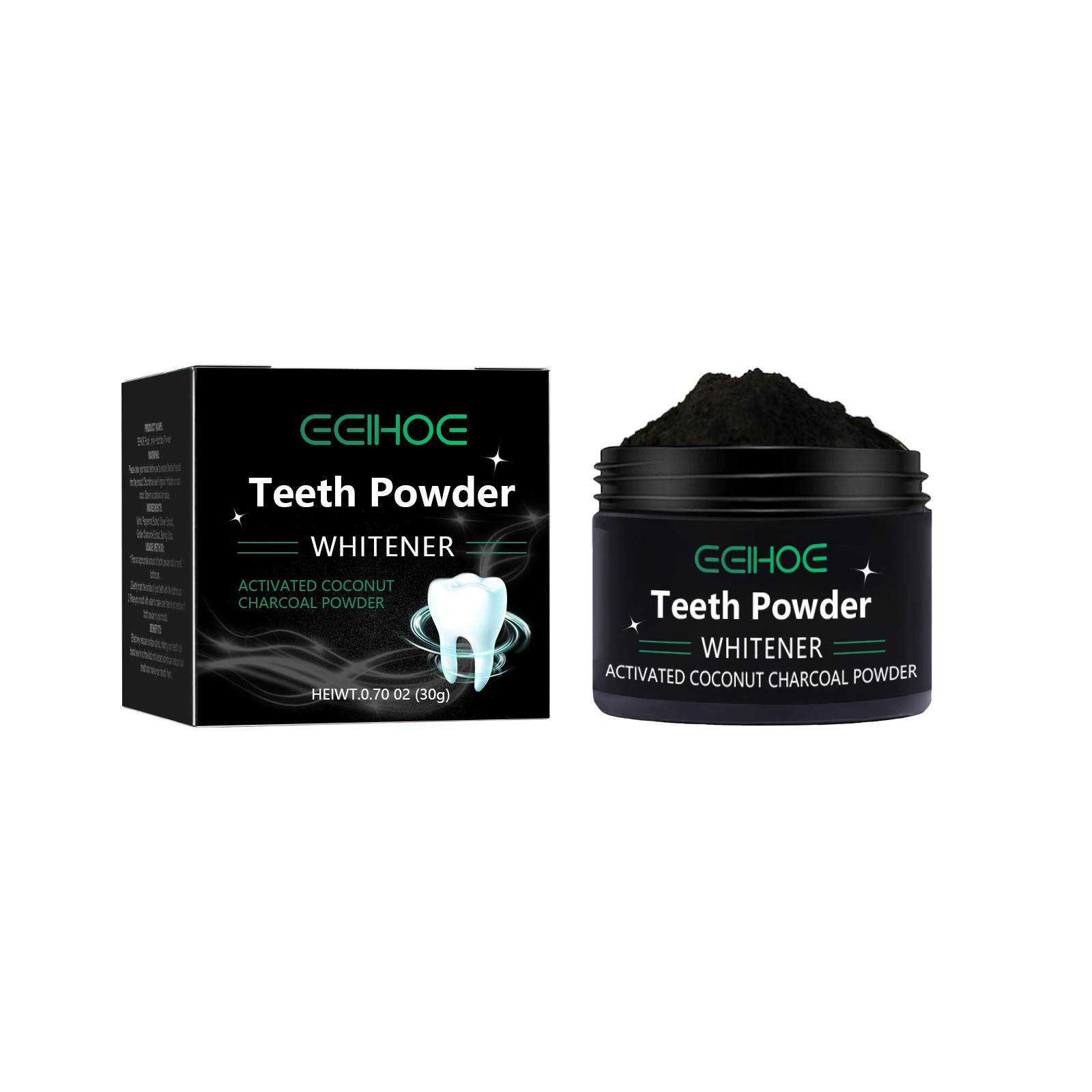 EELHOE Charcoal Powder for Tee - Teeth Whitening Charcoal Powder reseña y precio