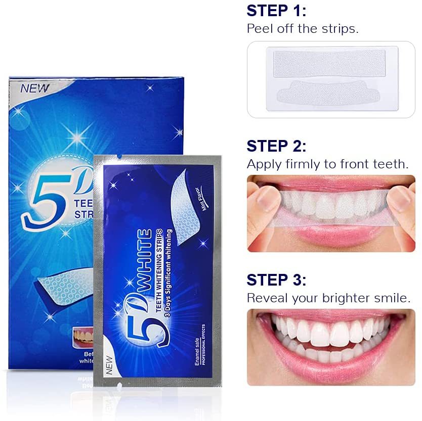 28Pcs Professional Teeth White - Whitening Strip 3D reseña y precio
