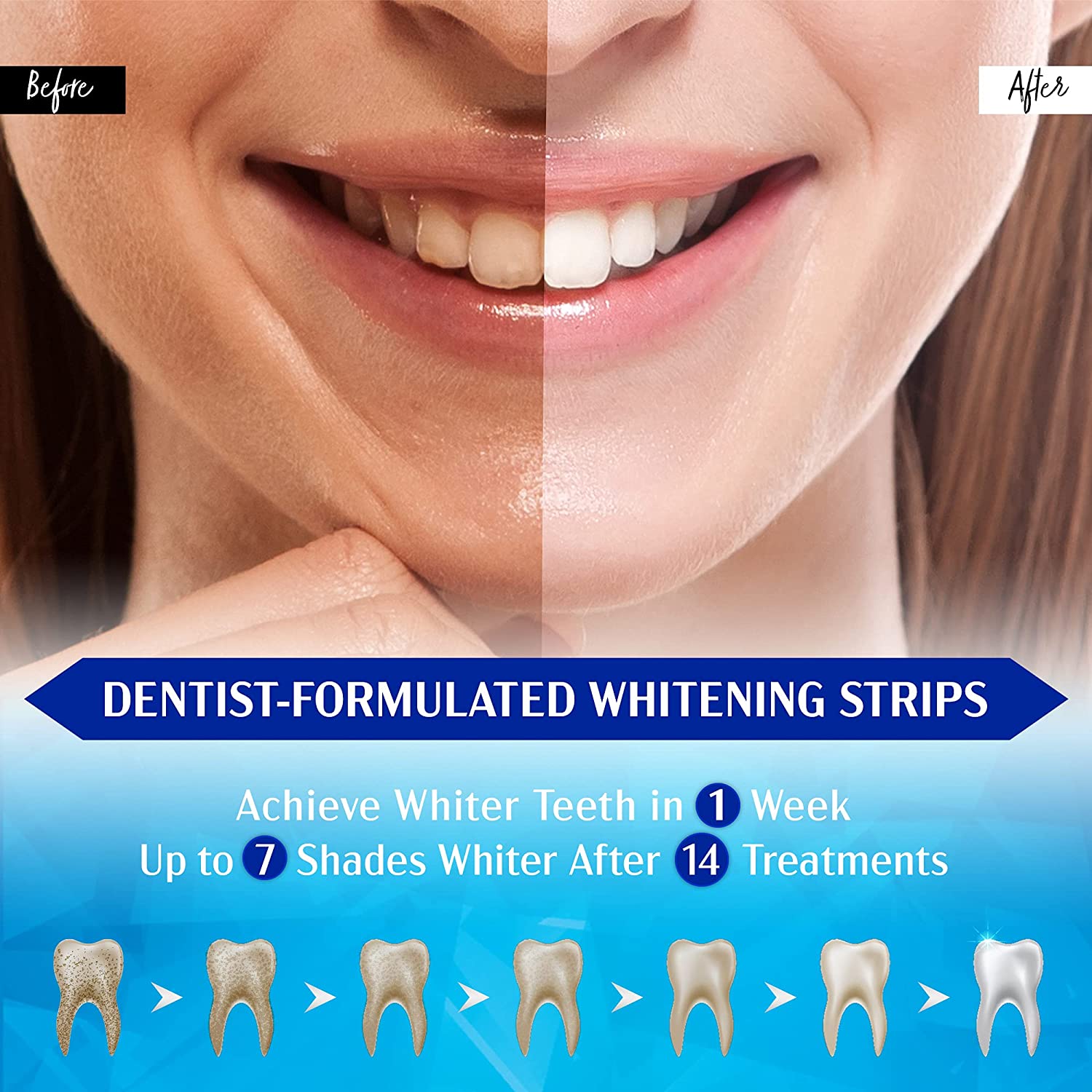 28Pcs Professional Teeth White - Whitening Strip 3D reseña y precio