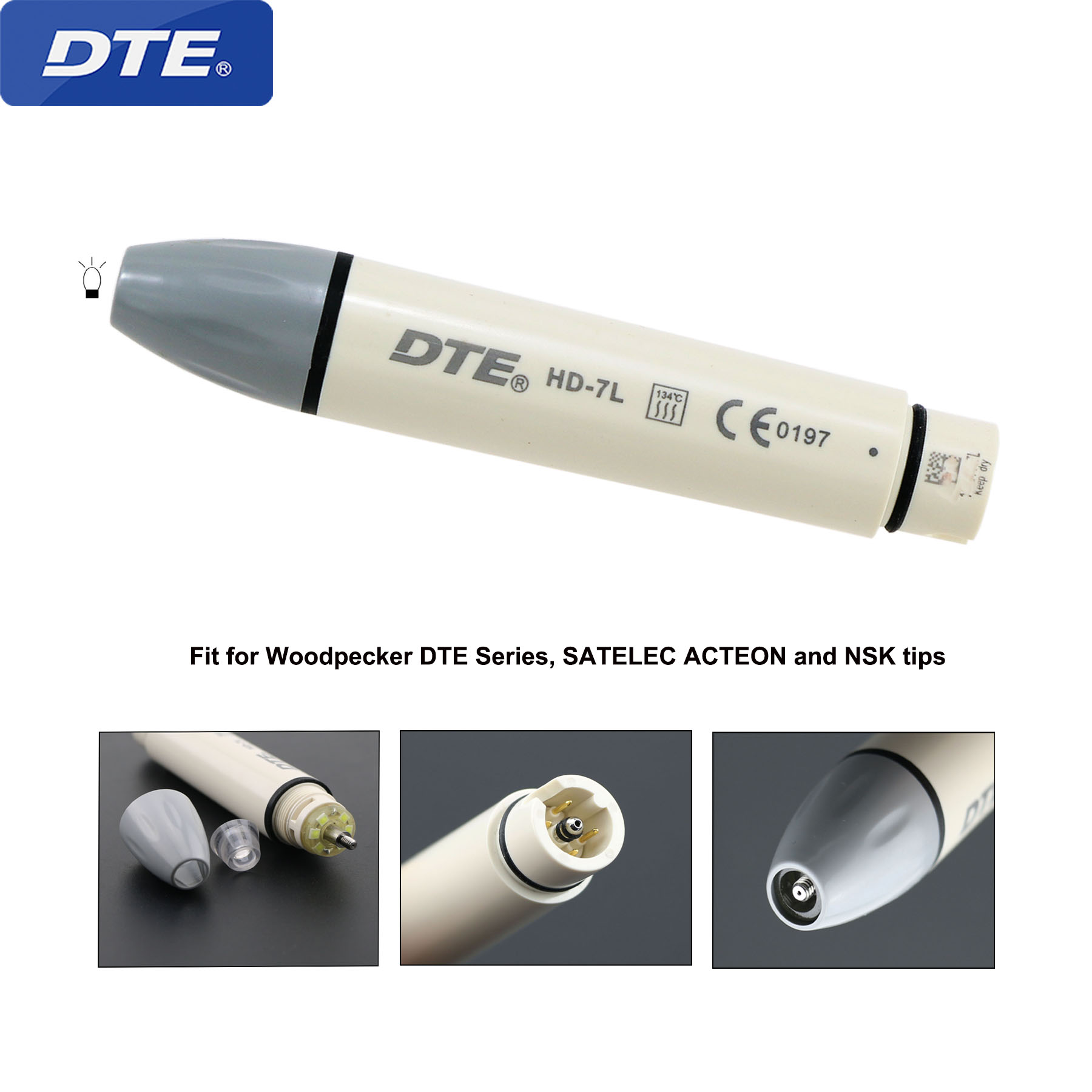 Woodpecker DTE Dental Ultrason - Teeth Whitening Led Light reseña y precio