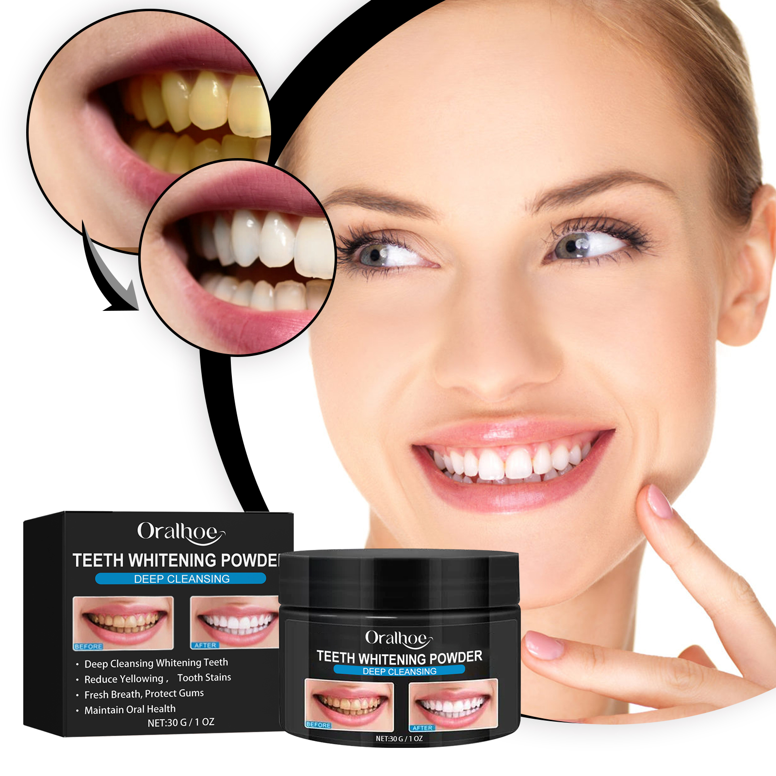 Charcoal Whitening Teeth Powde - Teeth Whitening Charcoal Powder reseña y precio