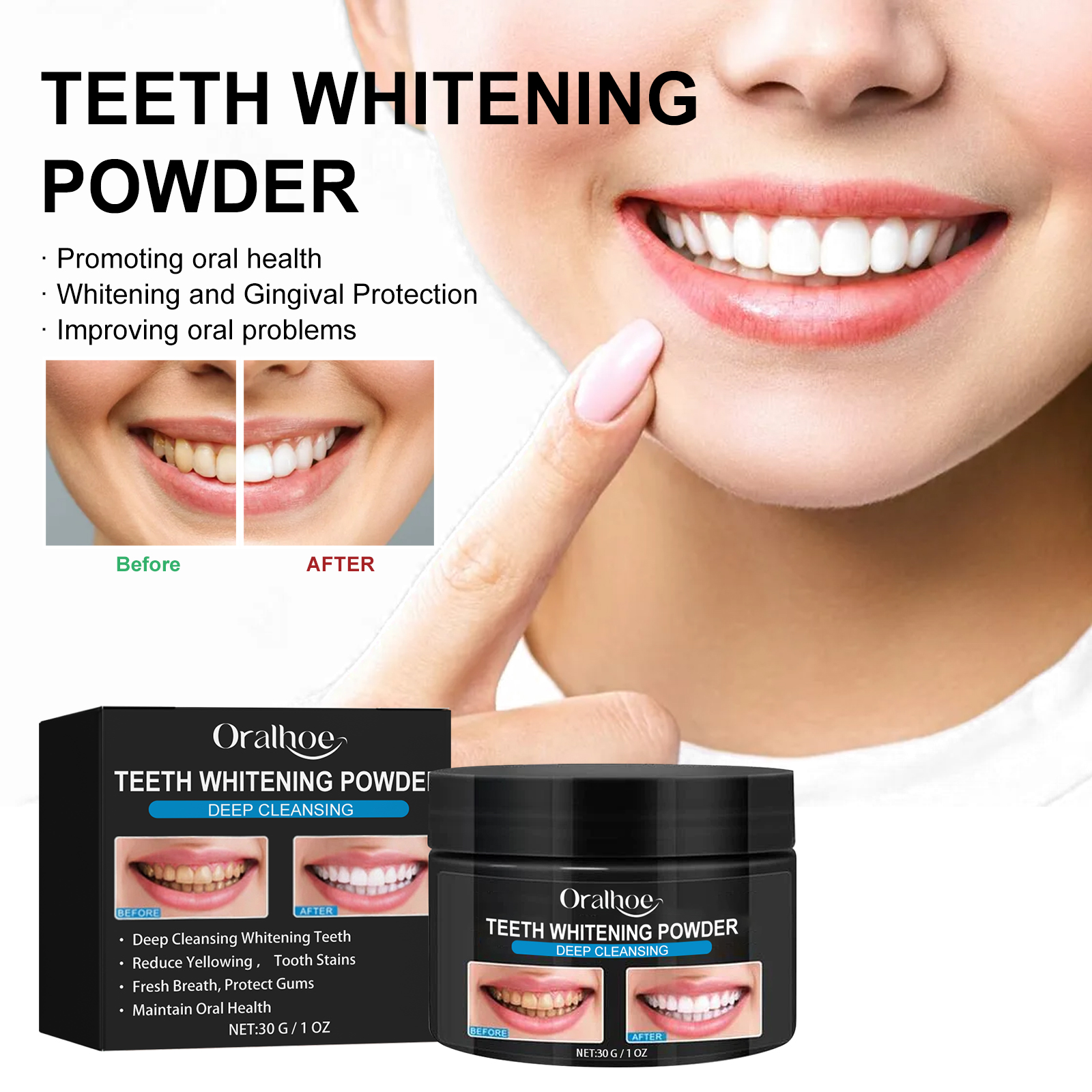 Charcoal Whitening Teeth Powde - Teeth Whitening Charcoal Powder reseña y precio