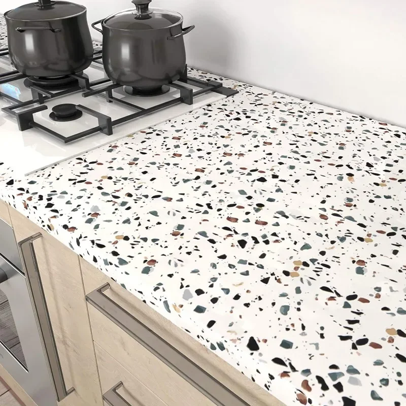 Terrazzo Contact Paper White W - Whitening Strip 3D reseña y precio