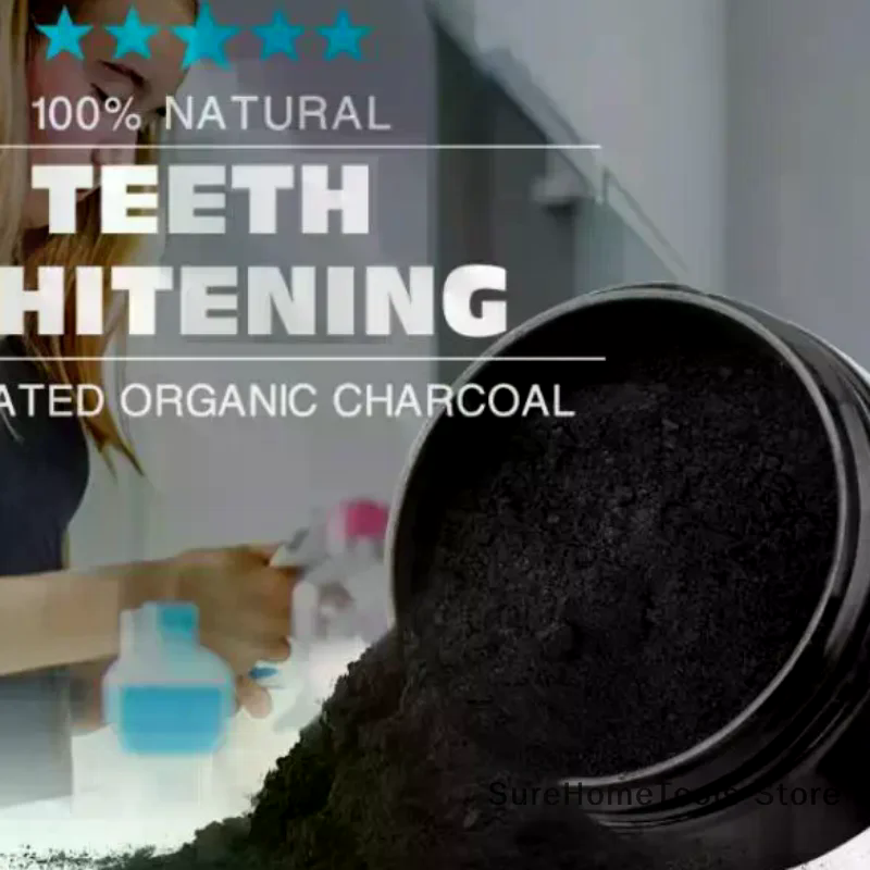 Bamboo Charcoal Powder For Tee - Teeth Whitening Charcoal Powder reseña y precio