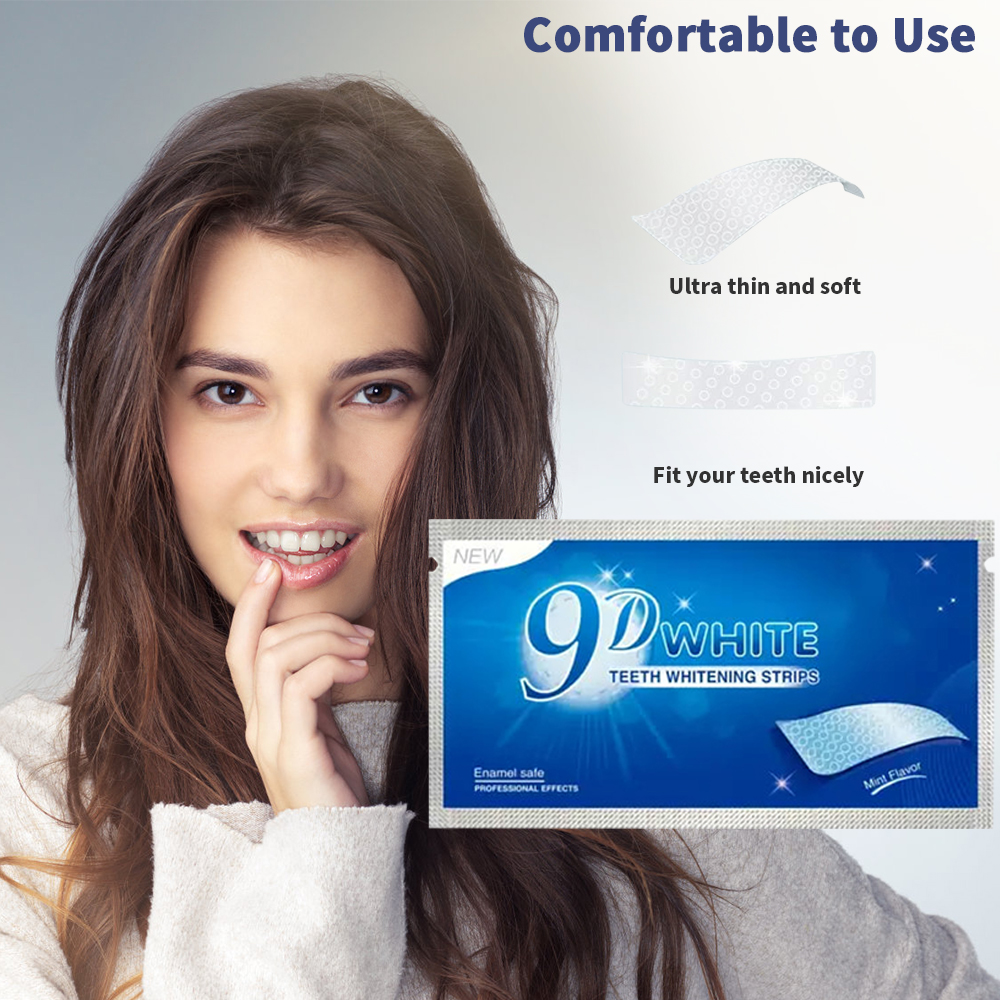 9D White Teeth Whitening Strip - Teeth Whitening In Office reseña y precio