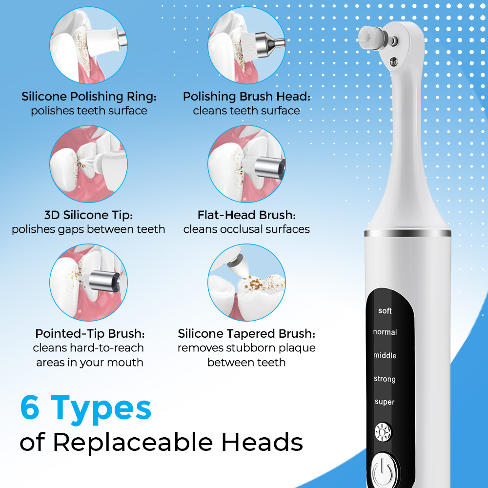 Electric Tooth Polisher Teeth  - Teeth Whitening Led Light reseña y precio