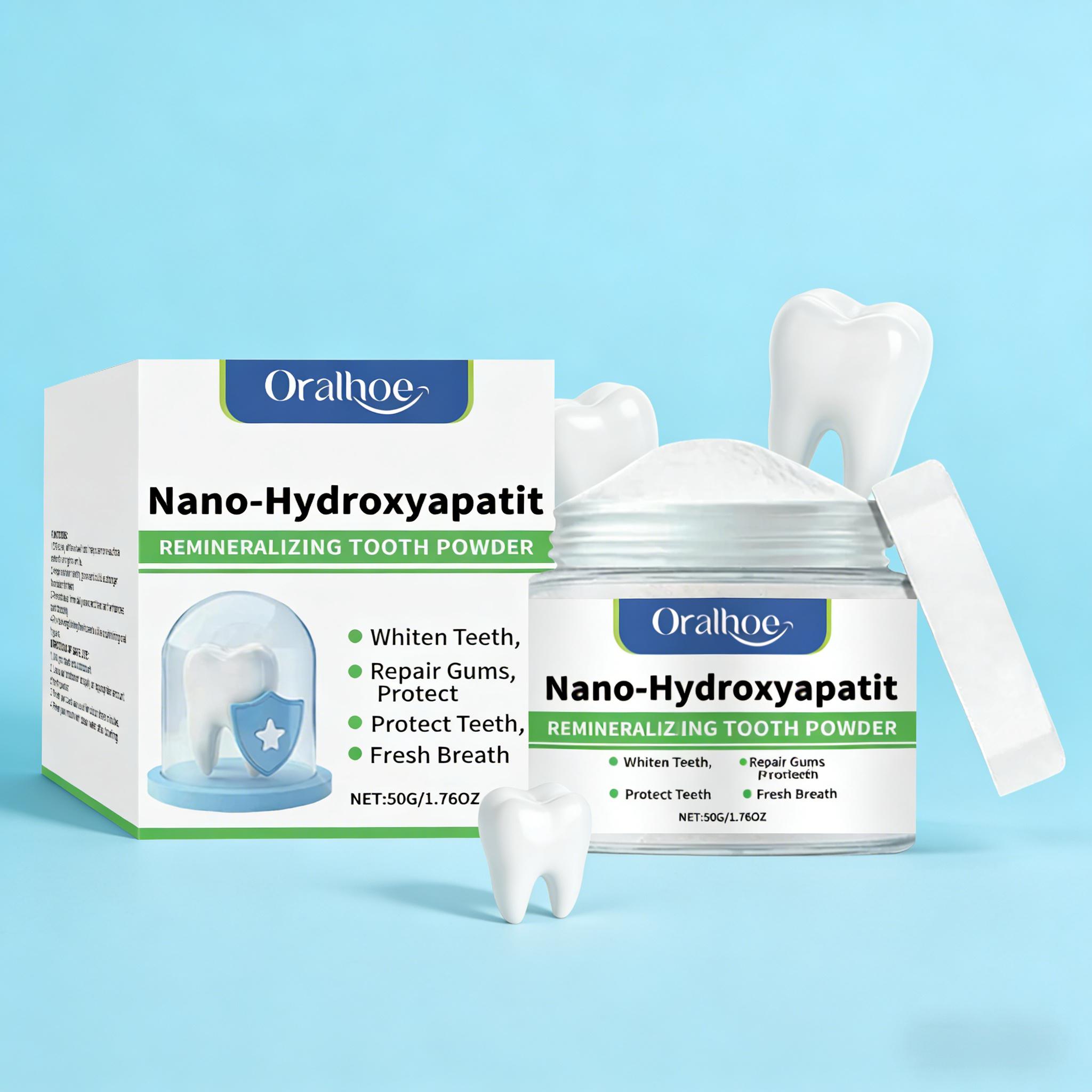 Oralhoe Whitening Tooth Powder - Teeth Whitening Remedies reseña y precio