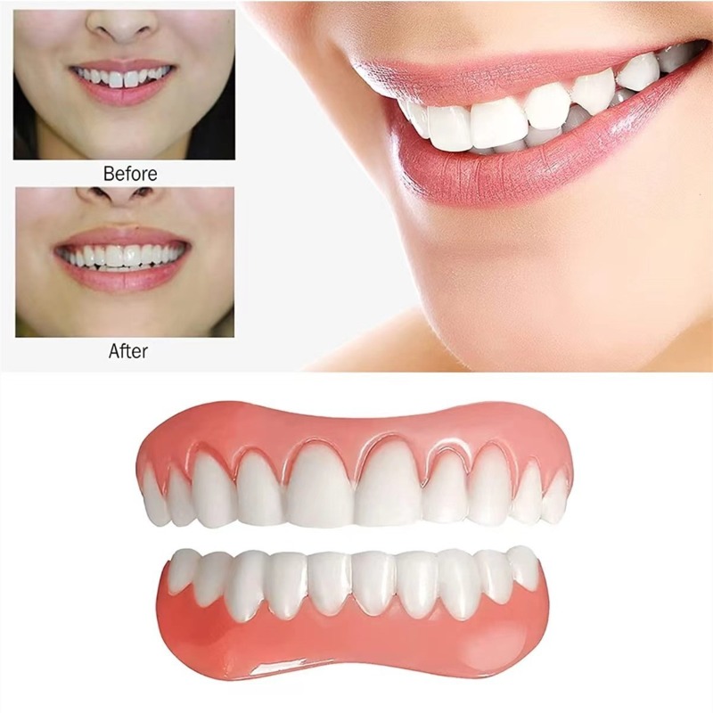 A Pair of Silicone Simulated U - Teeth Whitening Usa reseña y precio