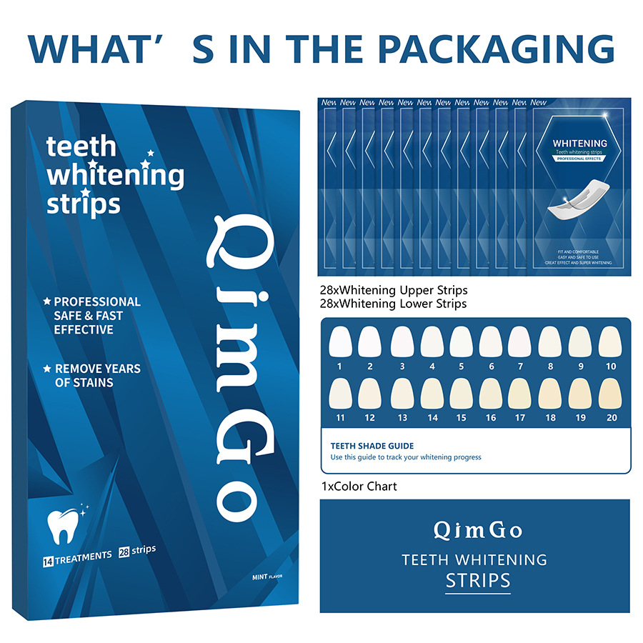 3D Dry Teeth Whitening Strips  - Whitening Strip 3D reseña y precio