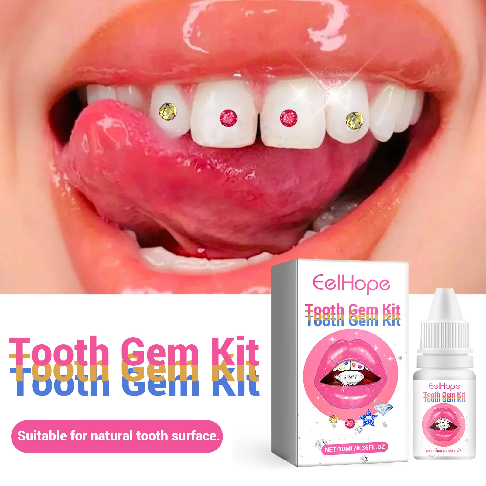 Tooth Jewelry Kit DIY Clear Pr - Teeth Whitening Usa reseña y precio