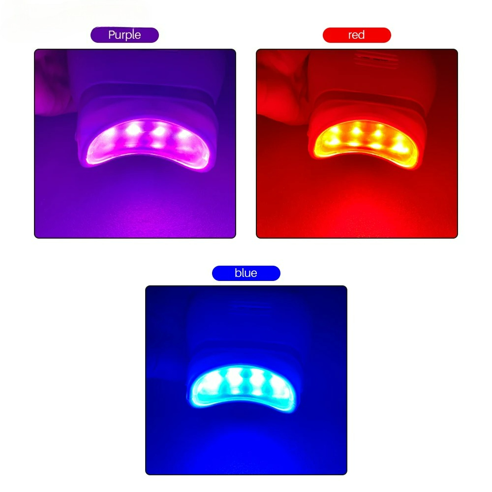 Adjustable 3 Colors LED Teeth  - Teeth Whitening Usa reseña y precio