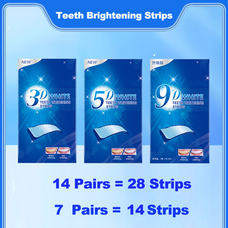 Teeth Brightening Strips for T - Whitening Strip 3D reseña y precio